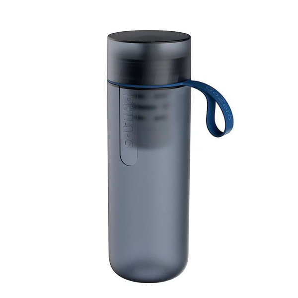 Бутылка-фильтр для фитнеса Philips GoZero 590 мл Dark Blue