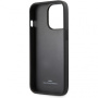 Чехол CG Mobile BMW Signature Genuine leather Seat Debossed Hard для iPhone 13 Pro Max, цвет Черный (BMHCP13XRCDPK)