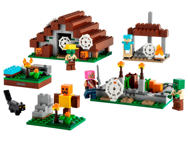 Конструктор LEGO Minecraft - Заброшенная деревня (21190)