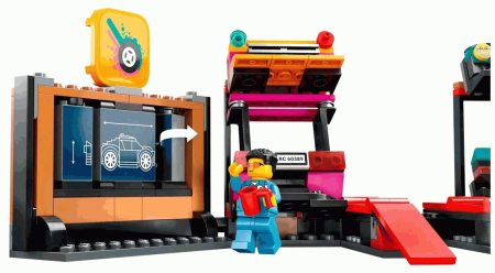 Конструктор LEGO City - Мастерская по тюнингу автомобилей (60389)