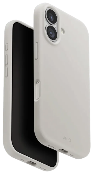 Чехол Uniq LINO Mist Grey (Magsafe) для iPhone 17