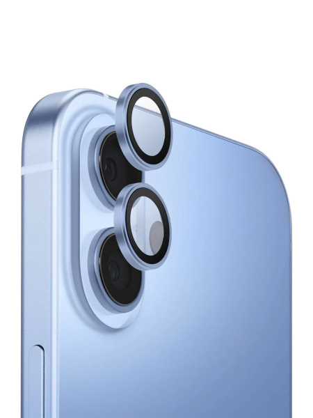 Защитное стекло Uniq для iPhone 17 OPTIX Camera Lens AluGuard Sky Blue