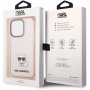 Чехол CG Mobile Karl Lagerfeld PC/TPU Choupette body Hard для iPhone 14 Pro, цвет Розовый (KLHCP14LCTTRI)