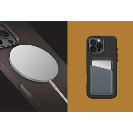 Чехол Uniq Lyden Black (Magsafe) для iPhone 16 Pro Max, черный