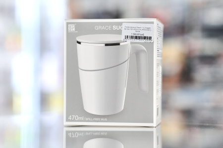 Термокружка Xiaomi Fiu Elegant Do Not Roll 470ml (FIUYYBDB001), White