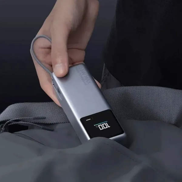 Внешний аккумулятор Xiaomi Mi Power Bank With Cable USB-C 10000mAh 165W PB1165MI
