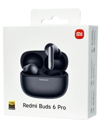 Беспроводные наушники Xiaomi Redmi Buds 6 Pro черные
