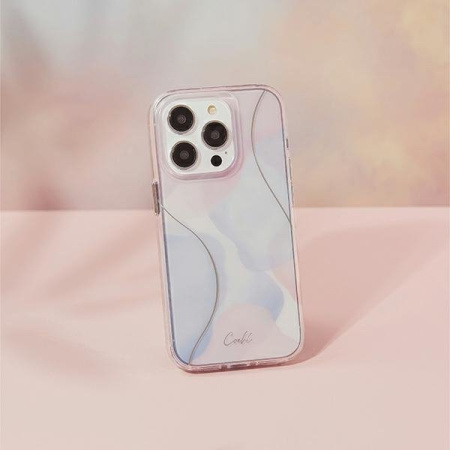 Чехол Uniq COEHL Palette для iPhone 14 Pro Max, цвет Голубые сумерки (Dusk Blue) (IP6.7PM(2022)-PALDBLU)