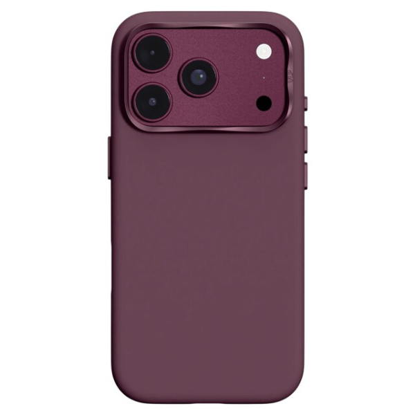Чехол VLP Aster Pro Case с MagSafe для iPhone 18 Pro, темно-вишневый