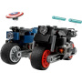 Конструктор LEGO Super Heroes - Черная вдова и Капитан Америка на мотоциклах (76260)