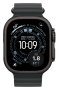 Apple Watch Ultra 3 (2025), 49 мм корпус из титана цвета «Black», ремешок Ocean Band цвета «Black»