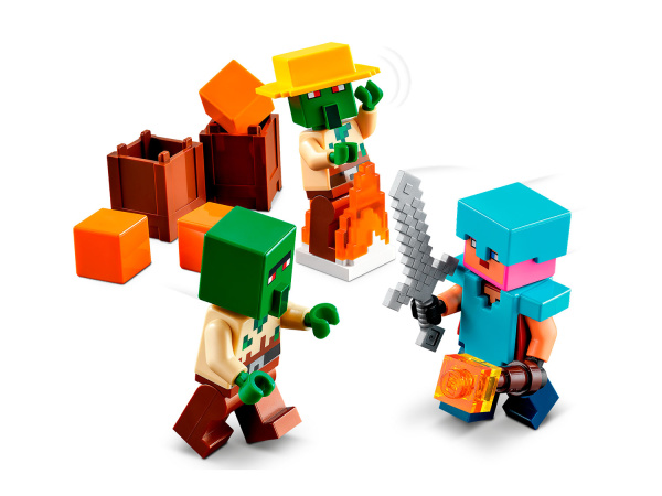 Конструктор LEGO Minecraft - Заброшенная деревня (21190)