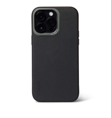 Защитный чехол Decoded Leather Backcover MagSafe для iPhone 14 Pro Max, black