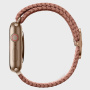 Ремешок Uniq Aspen Strap Braided для Apple Watch 38/40/41 мм, цвет Розовый (40MM-ASPPNK)