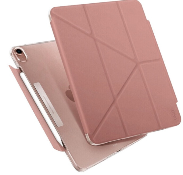 Чехол-книжка Uniq CAMDEN Anti-microbial для iPad Air 10.9 (2020), цвет Розовый (NPDA10.9GAR(2020)-CAMPNK)