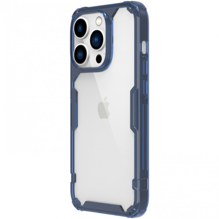 Чехол Nillkin Nature TPU Pro case для iPhone 14 Pro, цвет Синий (6902048248526)