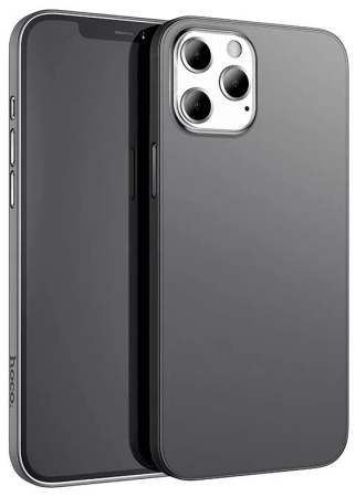 Чехол HOCO Thin series TPU Case для iPhone 12 Pro Max, цвет Черный (0L-MG-WF152)
