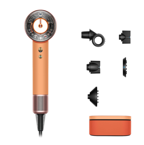 Фен Dyson Supersonic Nural HD16 Apricot/Topaz, оранжевый
