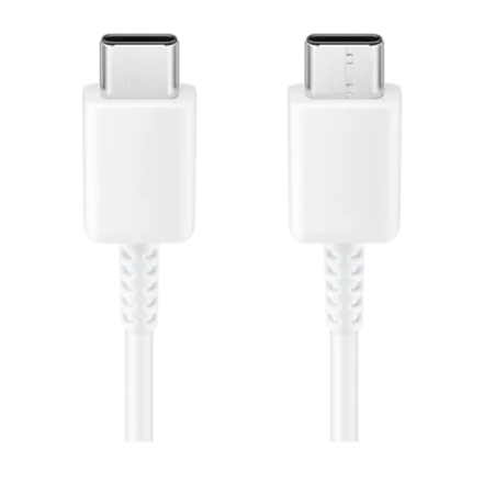 Кабель Type-C/Type-C Samsung Orig (2A, 1 метр), белый