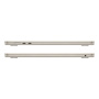 Ноутбук Apple MacBook Air 15" 2023 M2 16 GB SSD 512 GB Starlight Сияющая звезда (Z18R001DD)