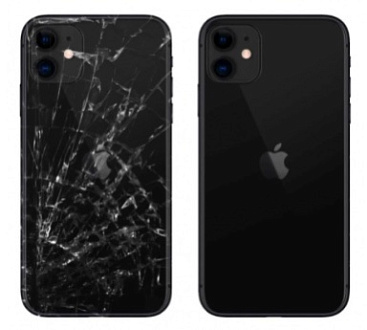 Замена заднего стекла на iPhone 11
