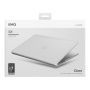 Чехол Uniq Claro для MacBook Air 13'' (2022 M2), прозрачный, Matte Clear (MA13(2022)-CLAROMCLR)