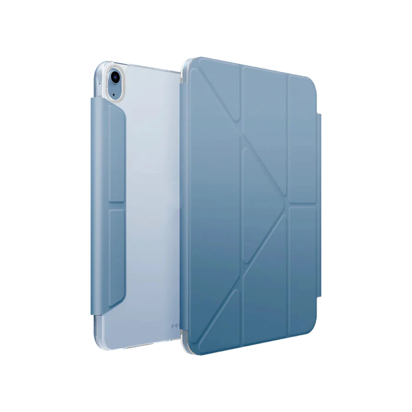 Чехол Uniq Camden Click Stone Blue для iPad Air 13 (2024), голубой