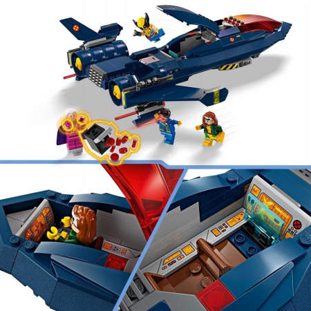 Конструктор LEGO Marvel Super Heroes - Самолет Людей Икс (76281)