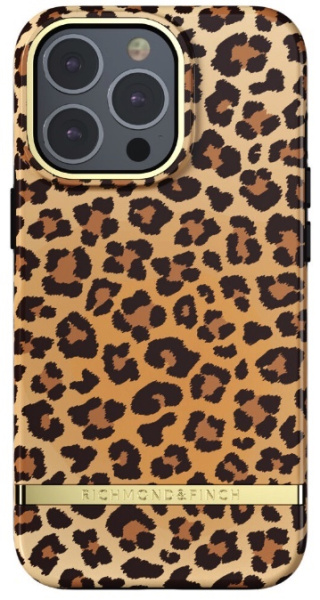 Чехол Richmond & Finch для iPhone 13 Pro Max, цвет "Мягкий леопард" (Soft Leopard) (R47023)