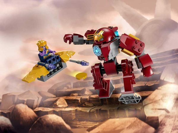 Конструктор LEGO Super Heroes - Железный человек: Халкбастер против Таноса (76263)