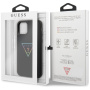 Чехол CG Mobile Guess Iridescent glitter Triangle logo Hard PC/TPU для iPhone 11, цвет Черный/Радужный (GUHCN61TRMLBK)