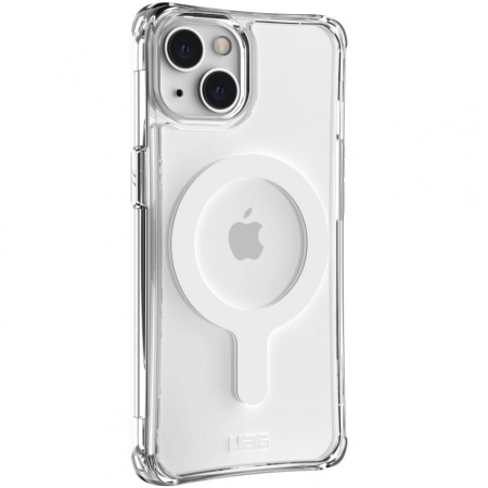 Чехол Urban Armor Gear (UAG) Plyo with MagSafe Series для iPhone 14/13, цвет Прозрачный (Ice) (113172184343)
