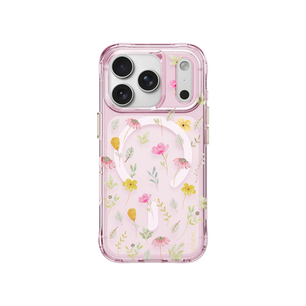 Чехол COEHL IML Evie - Pink Blossom (MagSafe) для iPhone 18 Pro/ 17 Pro