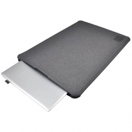 Чехол Uniq DFender Sleeve Kanvas для MacBook Air 13" (2018-2020)/Pro 13" (2016-2020), цвет Серый (DFENDER(13MBP)-GREY)