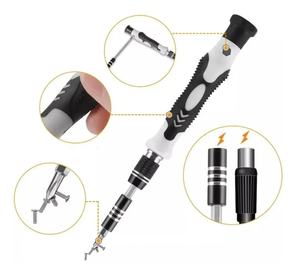 Набор инструментов для ремонта электроники 115IN1 Tool Kit Details