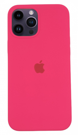 Чехол Silicone Case для iPhone 14 Pro Max Shiny Pink, цвет Блестящий Розовый