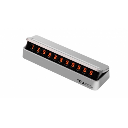 Временная карта парковки Xiaomi Bcase Tita Temporary Parking card, Silver