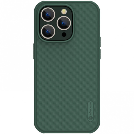 Чехол Nillkin Super Frosted Shield Pro case для iPhone 14 Pro Max, цвет Темно-зеленый (6902048248205)