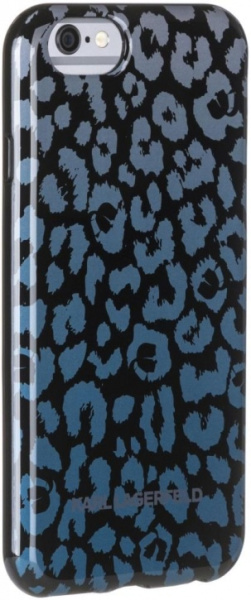 Чехол Karl Lagerfeld Camouflage Hard для iPhone 6/6S, цвет Синий (KLHCP6CAGR)