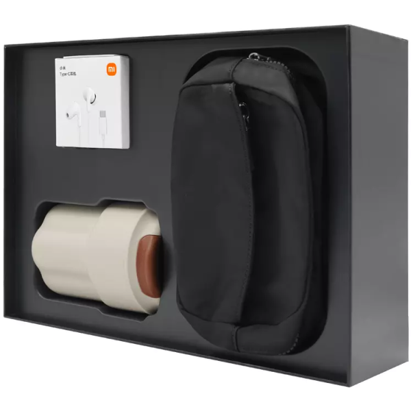 Подарочный набор Xiaomi Selected Gift Box (наушники, сумка, кофейная чашка)