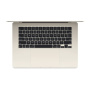 Ноутбук Apple MacBook Air 15" 2023 M2 8 GB SSD 512 GB Starlight Сияющая звезда (MQKV3)