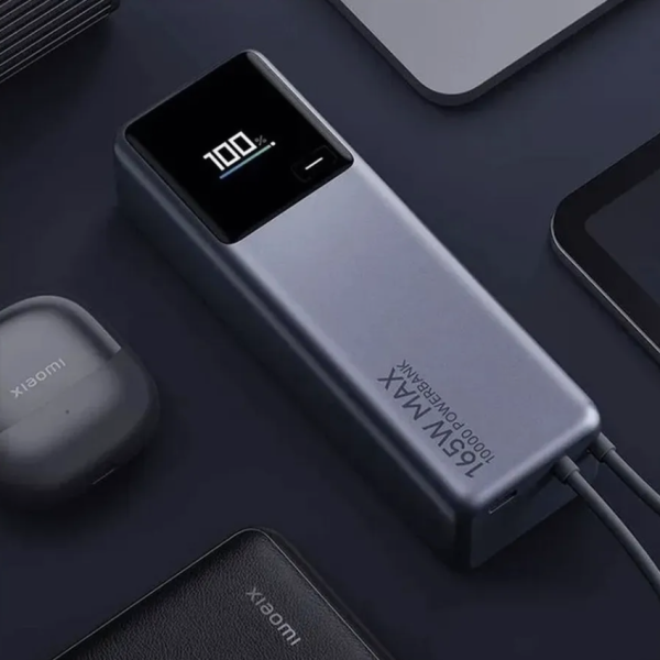 Внешний аккумулятор Xiaomi Mi Power Bank With Cable USB-C 10000mAh 165W PB1165MI