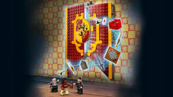 Конструктор LEGO Harry Potter - Флаг факультета Гриффиндора (76409)