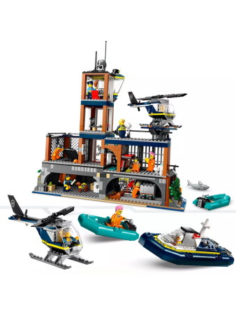 Конструктор LEGO City - Полицейский тюремный остров (60419)