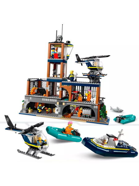 Конструктор LEGO City - Полицейский тюремный остров (60419)
