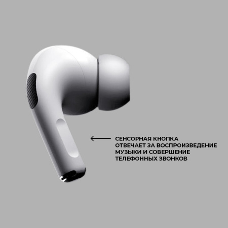 Беспроводные наушники с микрофоном Air Pro 3 ANC, TWS, BT 5.4, 300 мАч, ANC, LCD, белый