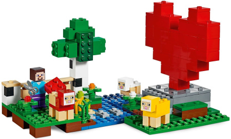 Конструктор LEGO Minecraft - Шерстяная ферма (21153)