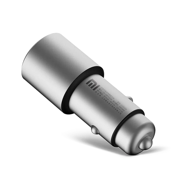 Автомобильное зарядное устройство Xiaomi Mi Car Charger Dual USB 36W, Silver (CC02CZM)