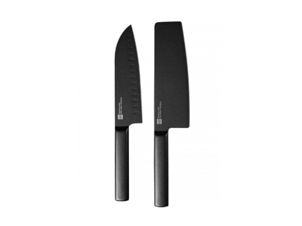 Набор ножей Xiaomi Huo Hou Black Heat Knife Set 2 шт. (HU0015), Black