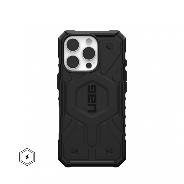 Чехол UAG Pathfinder с MagSafe для iPhone 16 Pro, Black (114468114040)